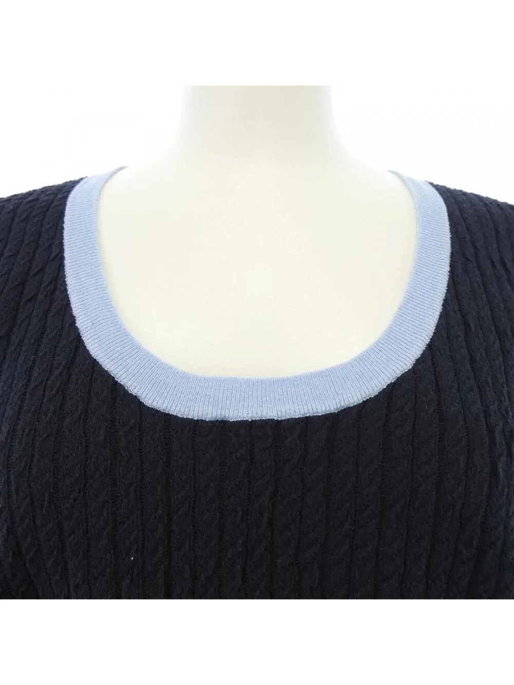 Chanel Knit Sweater Black